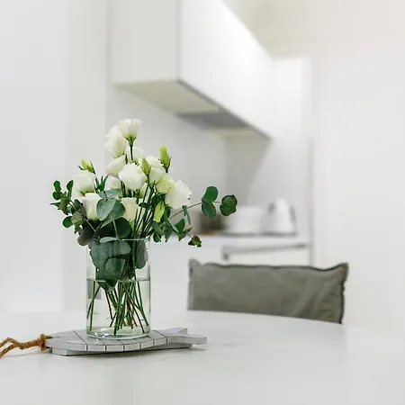 White Stylish 3 Apartment